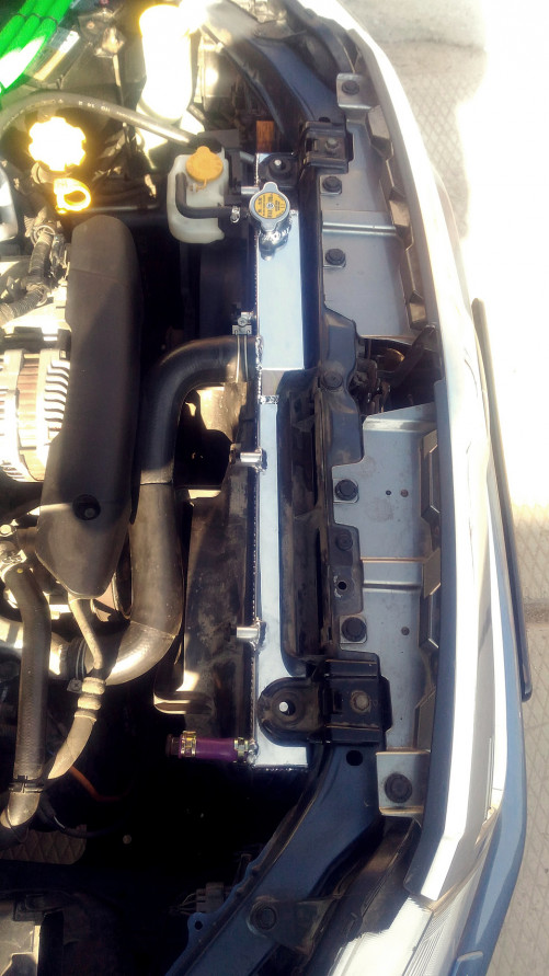 Радиатор алюминиевый Subaru Impreza GR, Legacy BL5, BP5, Forester SH5-9, Outback BP9 05-14 40мм AT, купить со скидкой, ajr-BL5/BP5-AT40 black 
