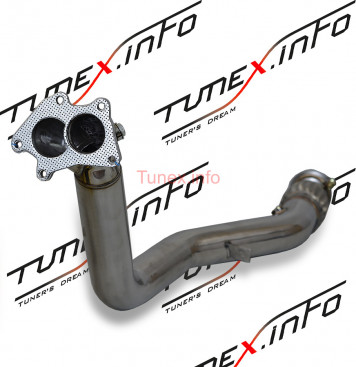 Даунпайп Subaru Impreza GD 76mm Twin-Scroll