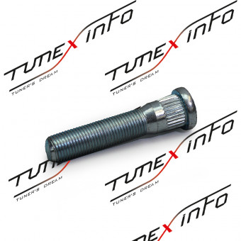 Шпилька колесная удлиненная M12 x 1.25 х 66мм Nissan